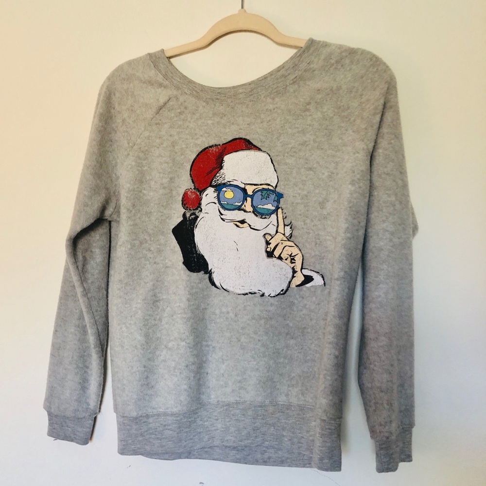 🎅🏽🕶🌴 Grayson Threads Santa Claus Sweatshirt
